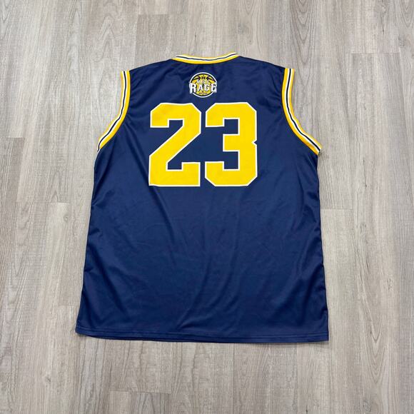 University of Michigan Wolverines Basketball Jersey Men's XL Maize Rage Hoops - Picture 6 of 7